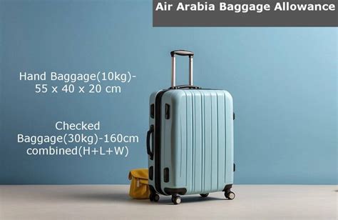 Air Arabia Baggage Allowance 2024 - Lifti App