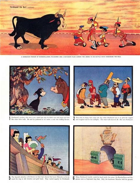 ferdinand ferdinand  bulls ferdinand animation art