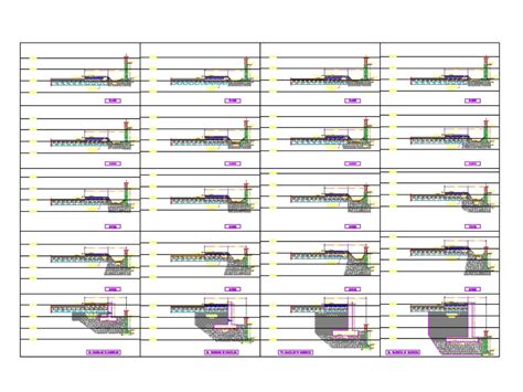 Muros de contención en AutoCAD Descargar CAD 941 2 KB Bibliocad