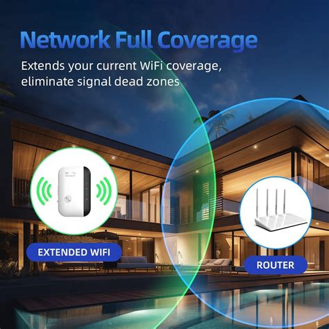 PIX LINK WR03 Wireless WiFi Repeater Extender 300M White Wi Fi