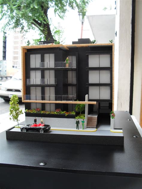 Maqueta De Edificio De Departamentos Artofit