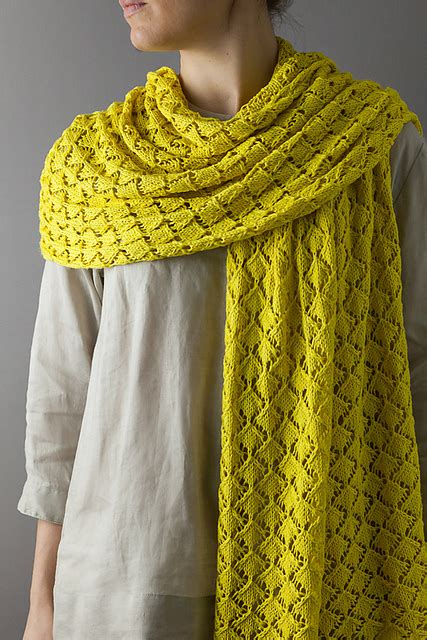 Ravelry Daffodil Lace Wrap Pattern By Purl Soho