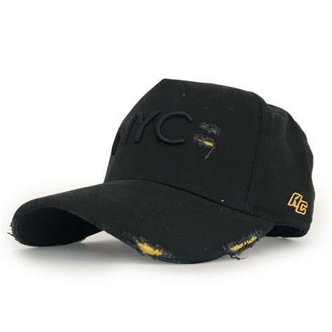 Boné Anth Co Nyc Aba Curva Strapback Ajustável Rasgadinho Submarino