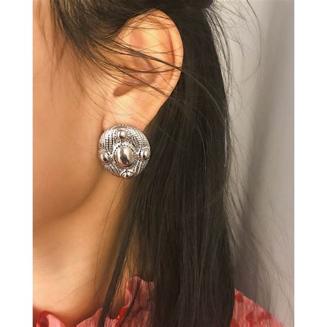 Vintage Style Metal Earrings Zinc Alloy Super X Studio