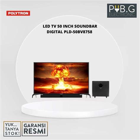 Jual POLYTRON PLD 50BV8758 LED TV 50 INCH SOUNDBAR DIGITAL Di Seller