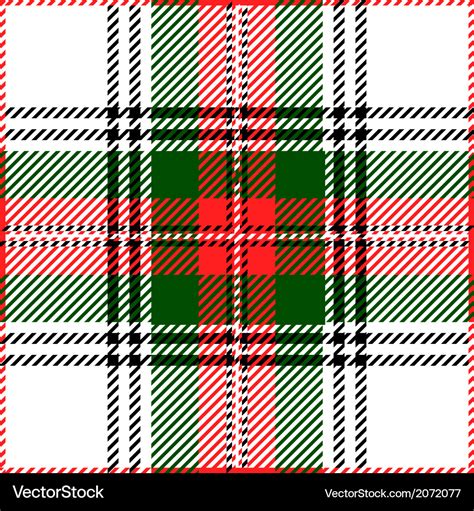 Clan Stewart Tartan Plaid Pattern Royalty Free Vector Image