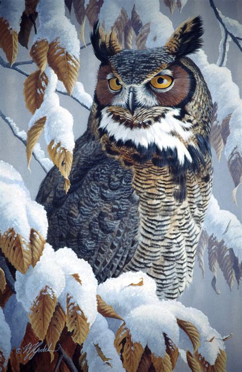 Great Horned Owl Art