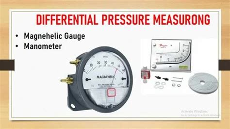 Sensocon Differential Pressure Gauge For Duct 0 To 4 Bar 0 To 60 Psi