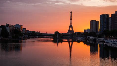 Sunrise on Paris Eiffel Tower, Stock Footage | VideoHive