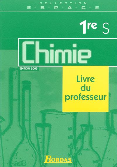 Chimie 1re s espace ldp 2005 broché Jean Pierre Lere Porte Franck