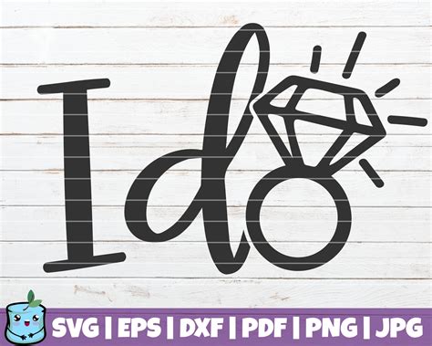 I Do Svg Cut File Commercial Use Instant Download Etsy