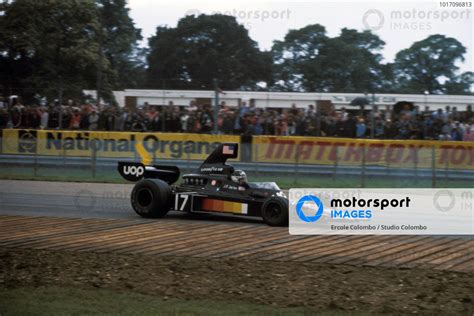 Jean Pierre Jarier Shadow DN5 Ford British GP Motorsport Images