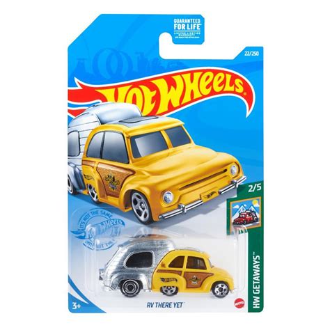 Машинка Hot Wheels коллекционная оригинал RV THERE YET желтый серый купить в интернет