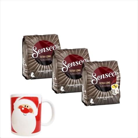 Colis De Noel Dosettes Senseo Extra Long Classique Dosettes Mug