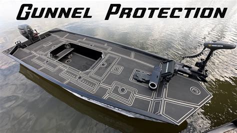 Monstaliner Gunnel Protection For Your Aluminum Boat YouTube