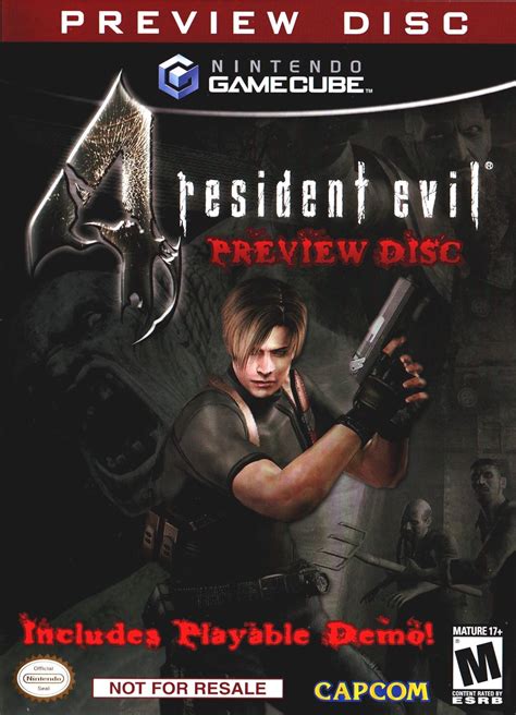 Resident Evil 4 Preview Disc Rom And Iso Nintendo Gamecube