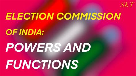 Election Commission Of India Powers And Functions Cbse Ncert Ntse