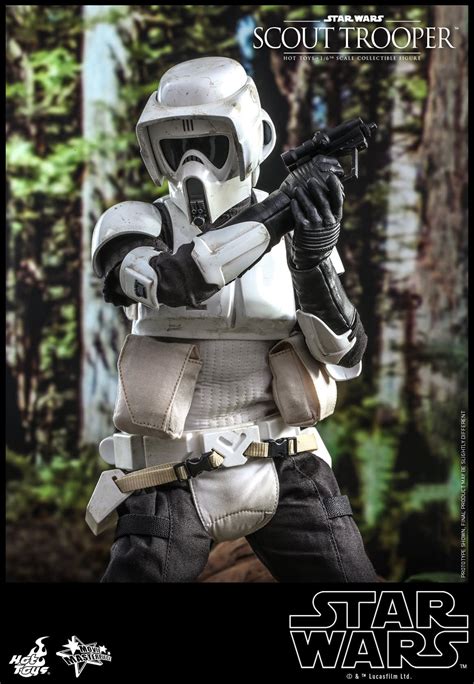 Star Wars Return Of The Jedi Scout Trooper Comes To Hot Toys