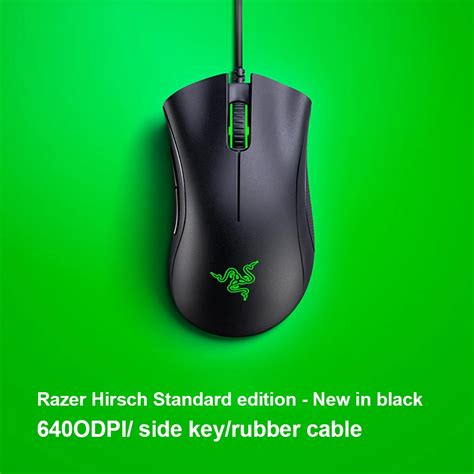 Проводная игровая мышь Razer DeathAdder Essential 6400DPI, эргономичная ...