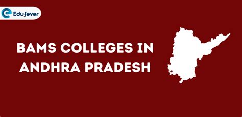 List Of BAMS Colleges In Andhra Pradesh 2025 26 Govt Pvt Seats Fees