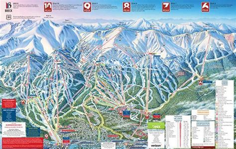 Breckenridge Trail & Resort Maps by Vail Resorts - Travel Guide