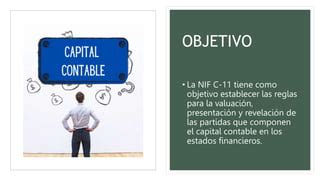 Nif C Capital Contable Concepto Y Caracter Sticas Ppt