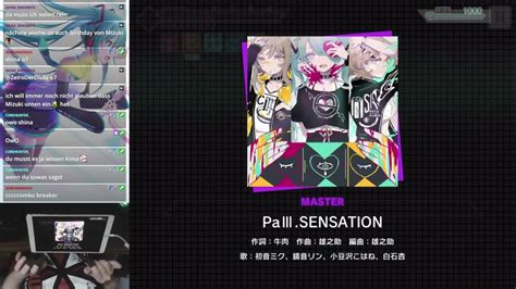 Hatsune Miku Colorful Stage Pa III SENSATION MASTER Full Combo YouTube