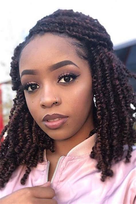 50 Stunning Passion Twists Hairstyles Curly Girl Swag Twist