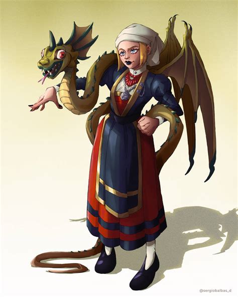 abigail character design  sergiobalbasd  deviantart