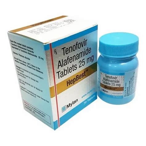 Tenofovir Alafenamide 25 Mg Tablets 10 10 At Rs 100 Box In New Delhi