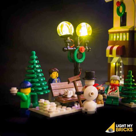 Lumières pour LEGO Magasin de jouet d hiver 10249