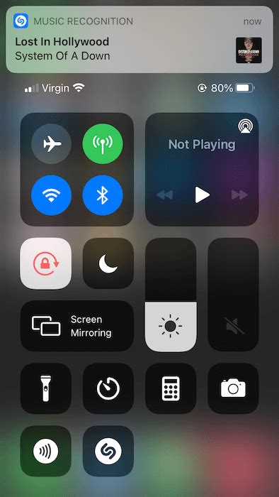 how to add shazam to control center iphone 16