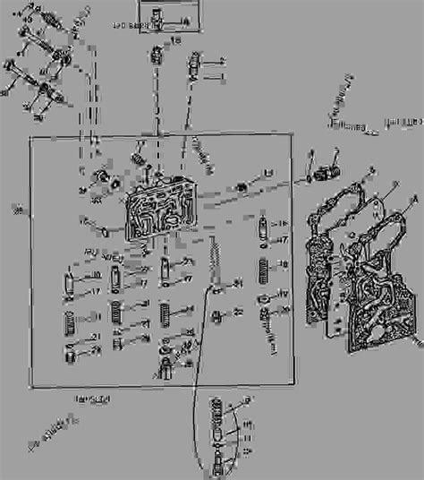 TRANSMISSION CLUTCH REGULATING VALVE POWER SHIFT 03E19 TRACTOR