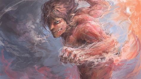 HD wallpaper: Attack on Titan Eren titan form wallpaper, Shingeki no ...