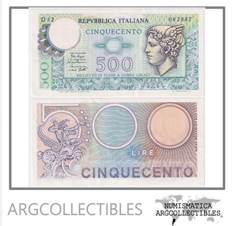 Italia Billete Liras P Au Argcollectibles