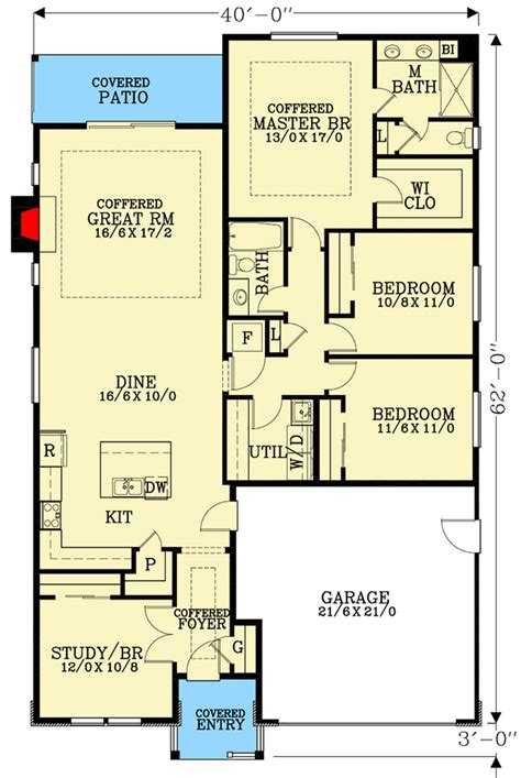 One Level Open Floor Plan Homes - floorplans.click