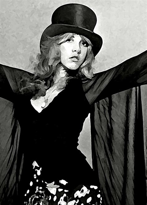 Stevie Nicks Dance Print Fleetwood Mac Poster Rock Music Etsy