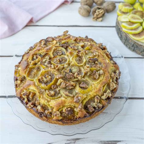 Torta Soffice Mascarpone Fichi E Noci Ricetta Fatto In Casa Da Benedetta