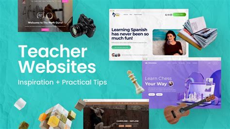 14 Excellent Teacher Website Examples for Your Inspiration