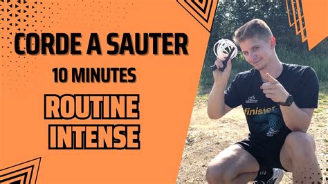 Routine 10min INTENSE CORDE A SAUTER YouTube