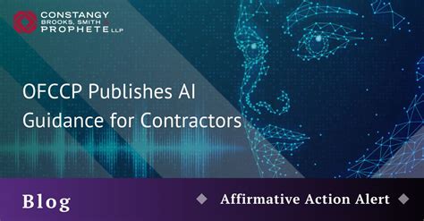 Aaron Chang on LinkedIn: OFCCP publishes AI guidance for contractors 
