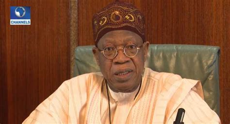 Nobody Wants To Be El Zakzakys Neighbour Says Lai Mohammed On