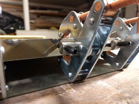 Welding Edge Clamps Tom S Maker Site