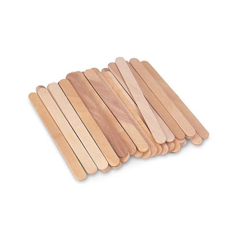 cream scraping wooden craft stick size  mm  pack