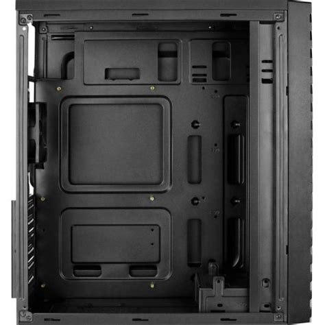 Gabinete Gamer Aerocool Streak Preto Rgb Lateral Acr Lico Aerocool