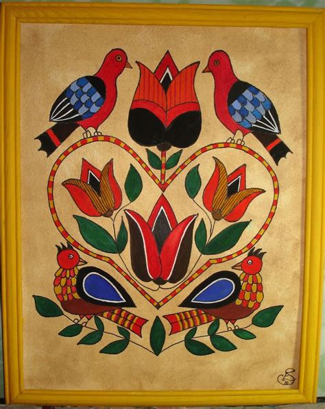 One Wild Swan: Fraktur Art | American folk art, Pennsylvania dutch art ...