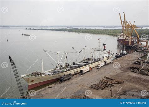 Port At Saigon River In Vietnam Editorial Photography Image Of