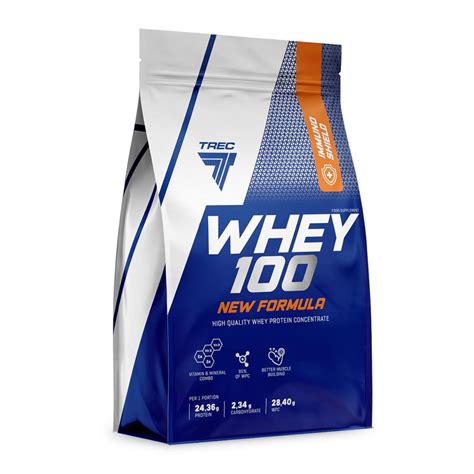 ᐉ Протеин Trec Nutrition Whey 100 New Formula 2 кг Ваниль (9791V15142 ...