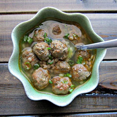 Moroccan Meatball And Couscous Soup Sweet Beginnings Blog