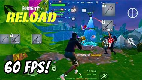 Fortnite Mobile Reload Og Zero Builds Squads Gameplay Fps Android